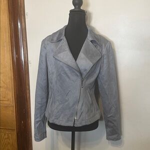 White House Black Market Gray Jacket